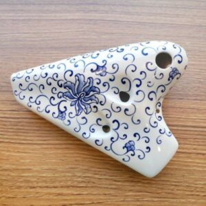 Alternative view of 禾豐窯 雙管陶笛 青花瓷 Forte 中音C（AC）