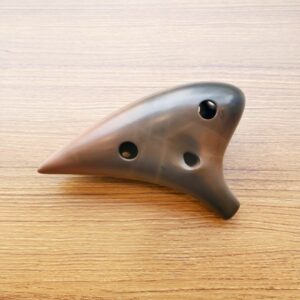 Alternative view of TNG  12孔陶笛 紫砂 中音G（AG）