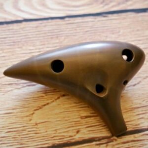 Alternative view of TNG 12孔陶笛 紫砂 中音C（AC）