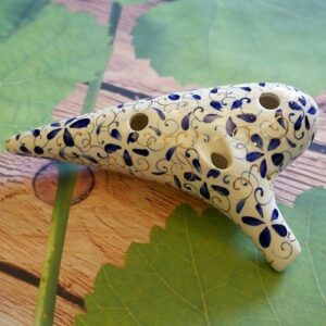 Alternative view of TNG 12孔陶笛 青花瓷 中音F（AF）