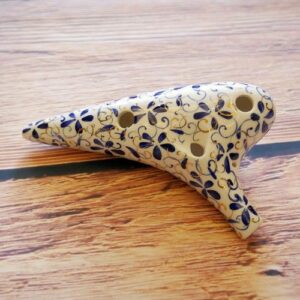 Alternative view of TNG 12孔陶笛 青花瓷 中音G（AG）