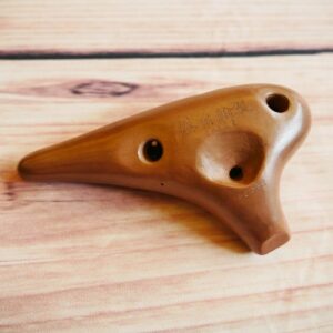 Alternative view of 蔡宗翰 12孔陶笛 紫砂 高音C（SC）