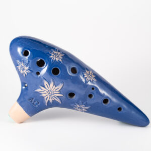 陶笛 禾豐窯 12孔 AC 田園標準款 藍